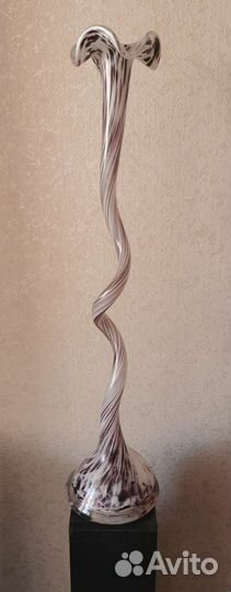 Ваза цветное стекло