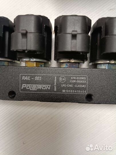 Газовые форсунки Poletron F-3.6 4 цилиндра (3 Om)