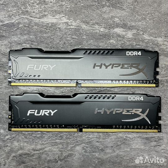 Оперативная память Hyper X Fury 8gb x2 2400