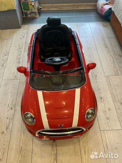 Электро автомобиль детский mini cooper