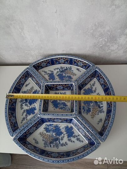 Менажница фарфоровая