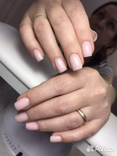 Маникюр гель лак левый берег