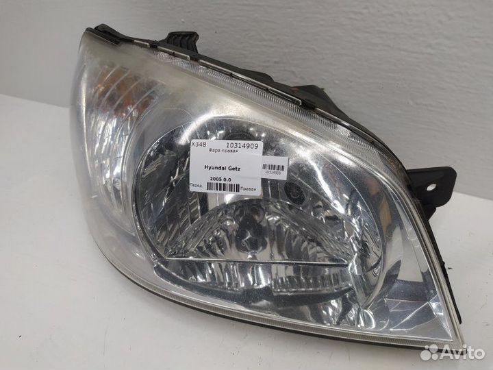 Б/У Фара правая Мутная по верху 921021cxxx