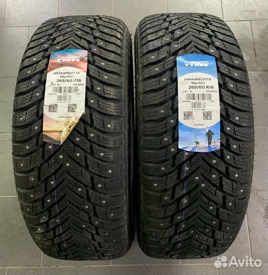 Nokian Tyres Hakkapeliitta 10p SUV 265/60 R18 114T