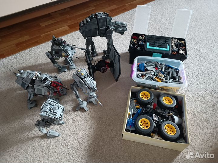 Конструктор lego Звездные войны. 6 Моделей+Россыпь