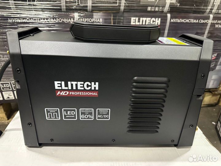 Сварочный инвертор Elitech HD WM 200 AC-DC Pulse