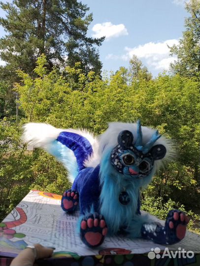 Игрушки ручной работы в смешанной технике