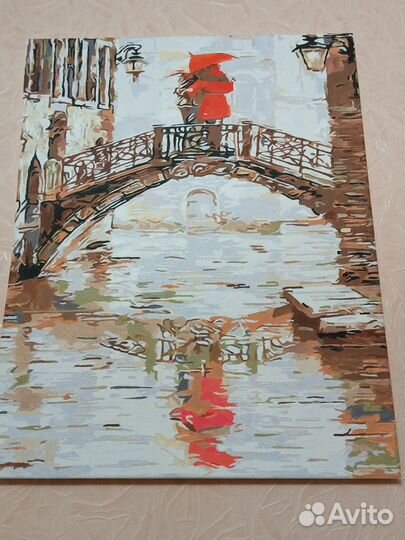 Картины по номерам раскрашенная