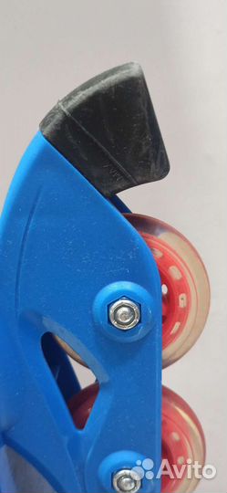 Роликовые коньки детские с защитой