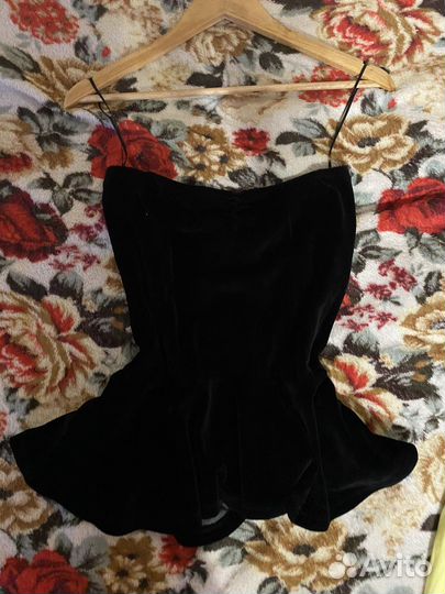 Бархатный топ