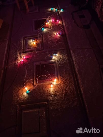 Винтажная гирлянда из 70х