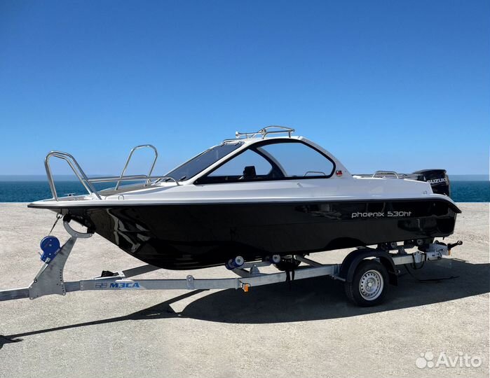 Катер Феникс 530 HT с мотором Suzuki DF80ATL