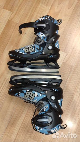 Коньки детские (размер 34-37)