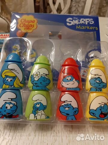 Детские маркеры smurfs