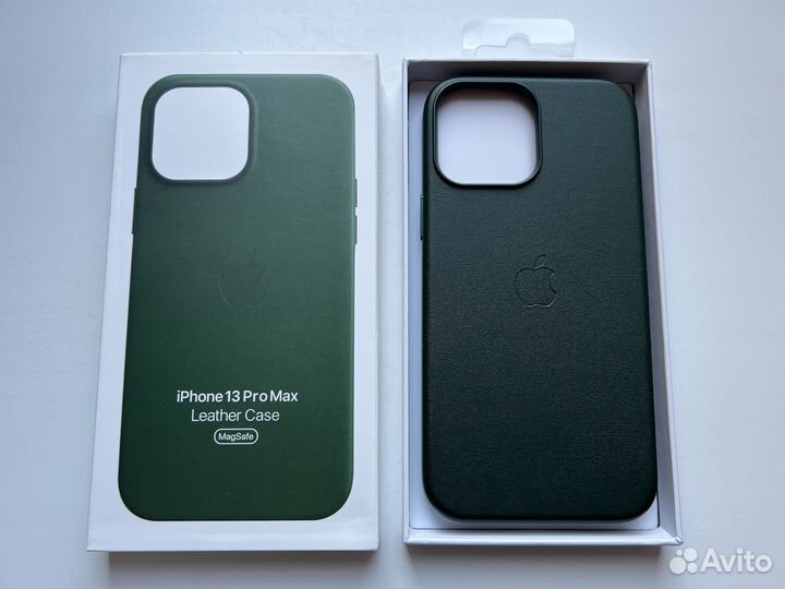 Кожаный чехол на iPhone 13 pro max