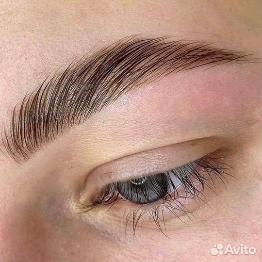 Ламинирование бровей/ресниц. Оформление бровей