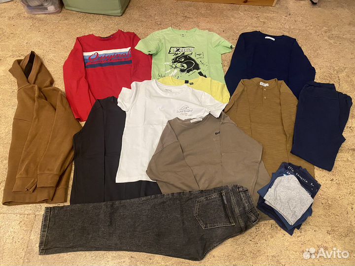 Вещи пакетом на мальчика 140, 152