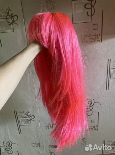 Парики розовый и голубой