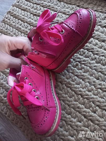 Ботинки на девочку 23 размер