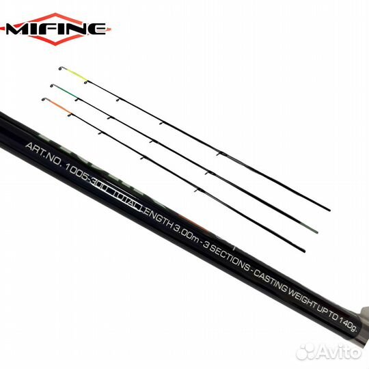 Фидер mifine hulk super, до 140g, 3,6m