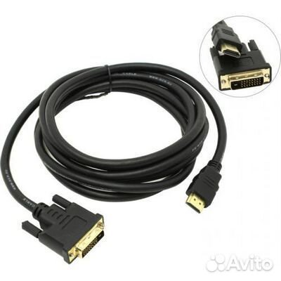 Кабель аудио-видео Greenconnect GC-HD2DVI1-3m hdmi