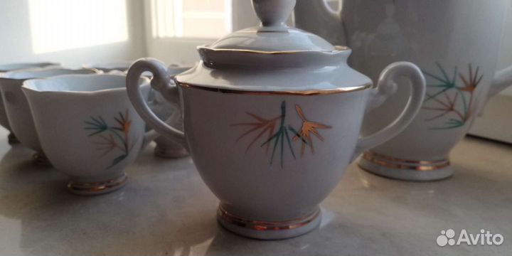 Винтажный Чайный сервиз