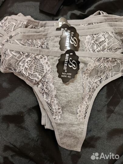 Стильные трусики и стринги с ажурными украшениями