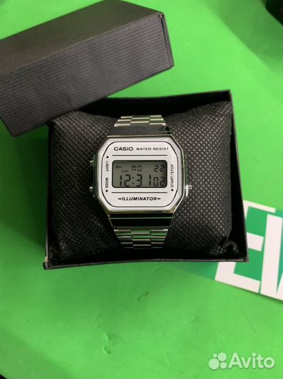 Часы Casio illuminator A168 новые