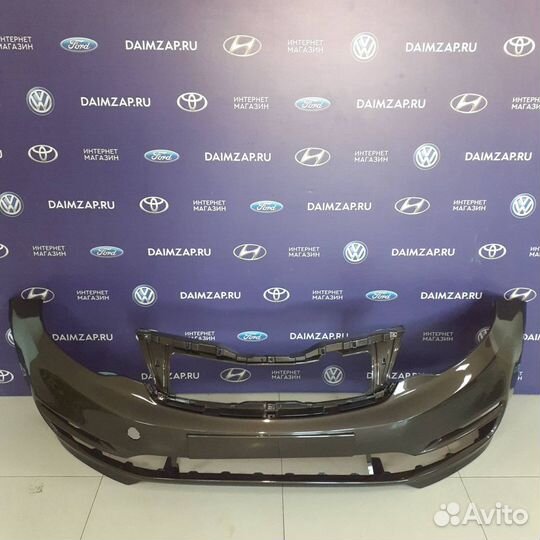 Бампер передний Kia Rio 2015-2017 кофейный