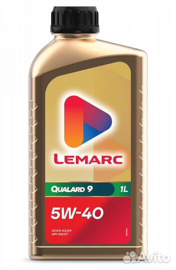 Моторное масло Lemarc Qualard 9 5W40 4 л