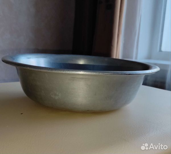 Таз алюминиевый