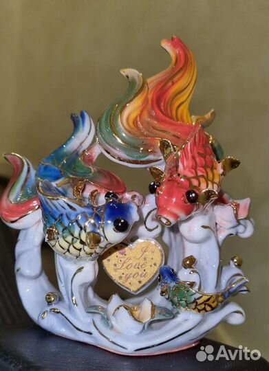 Статуэтка Золотые Рыбки