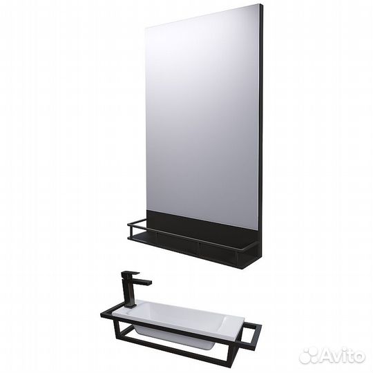 Консоль для раковины Grossman Метрис 50 105003 Че