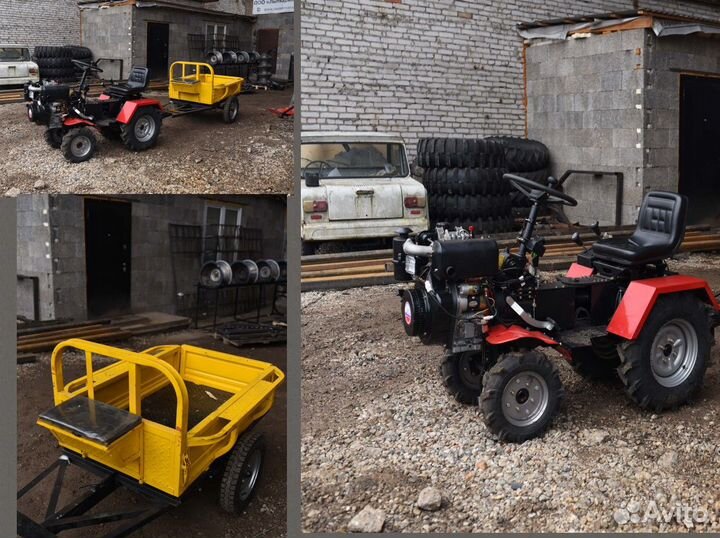 Мини-трактор Лыткаринский Механический Завод Т12, 2022
