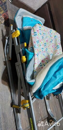 Продам сани-коляску
