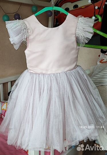 Одежда для девочек, р.122,128, бу