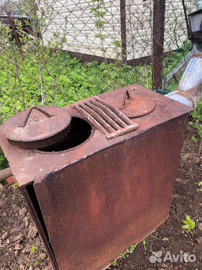 Печь буржуйка СССР