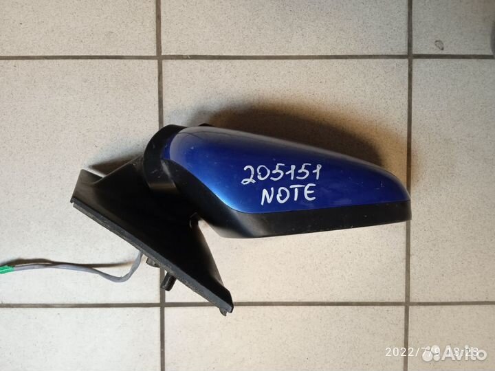 Зеркало правое электрическое, Nissan Note (E11)