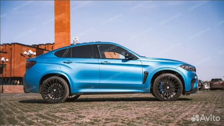 Кованые диски R22 на BMW X6. Свое производство