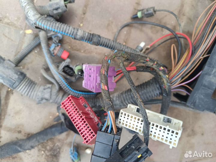 Проводка топливной рампы opel