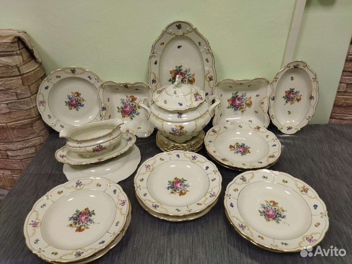 Сервиз столовый Германия 40 г Рейхенбах 24 предм