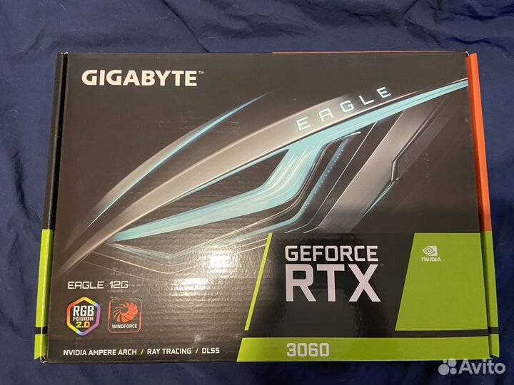 Видеокарта gigabyte nvidia GeForce RTX 3060 12гб
