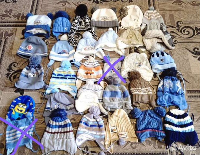 Шапки для мальчика весна - осень