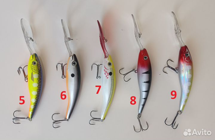 Воблеры для троллинга Rapala TDD-9
