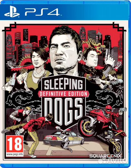 Sleeping Dogs. Definitive Edition PS4, русские субтитры