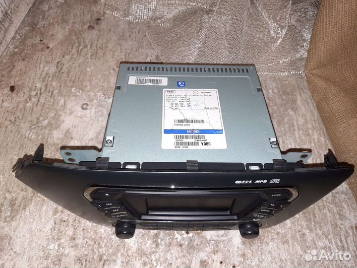 Магнитофон KIA RIO 3 с рамкой