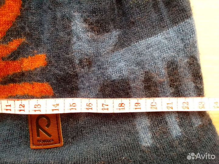 Шапка детская Reima, р.54, зимняя. Шерсть