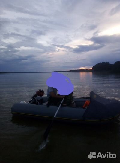 Надувная лодка пвх бу