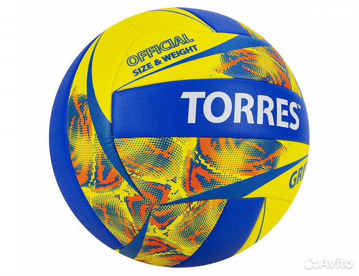 Волейбольный мяч Torres Grip Y новый, в наличии