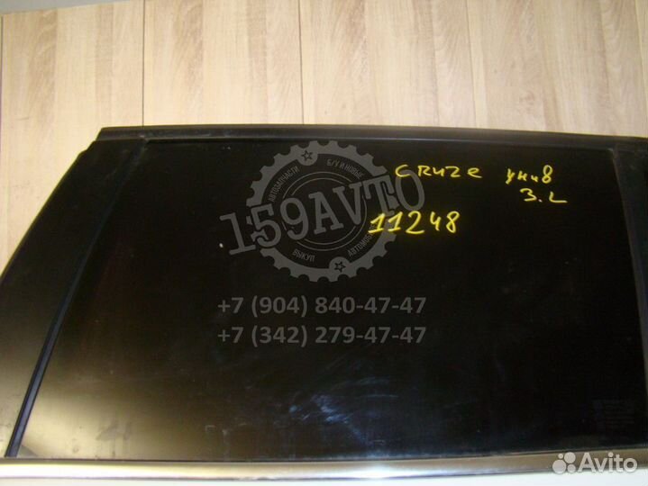Стекло двери задней левой Chevrolet Cruze